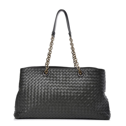 Bottega Veneta Nappa Intrecciato Large Tote Green 1 of 13
