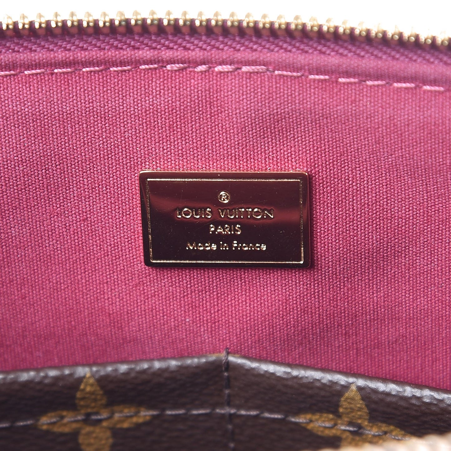 Patent Calfskin Miroir Tote Magenta
