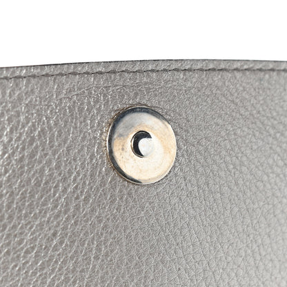 Gucci Metallic Pebbled Calfskin Medium Soho Flap Crossbody Golden Beige 9 of 11