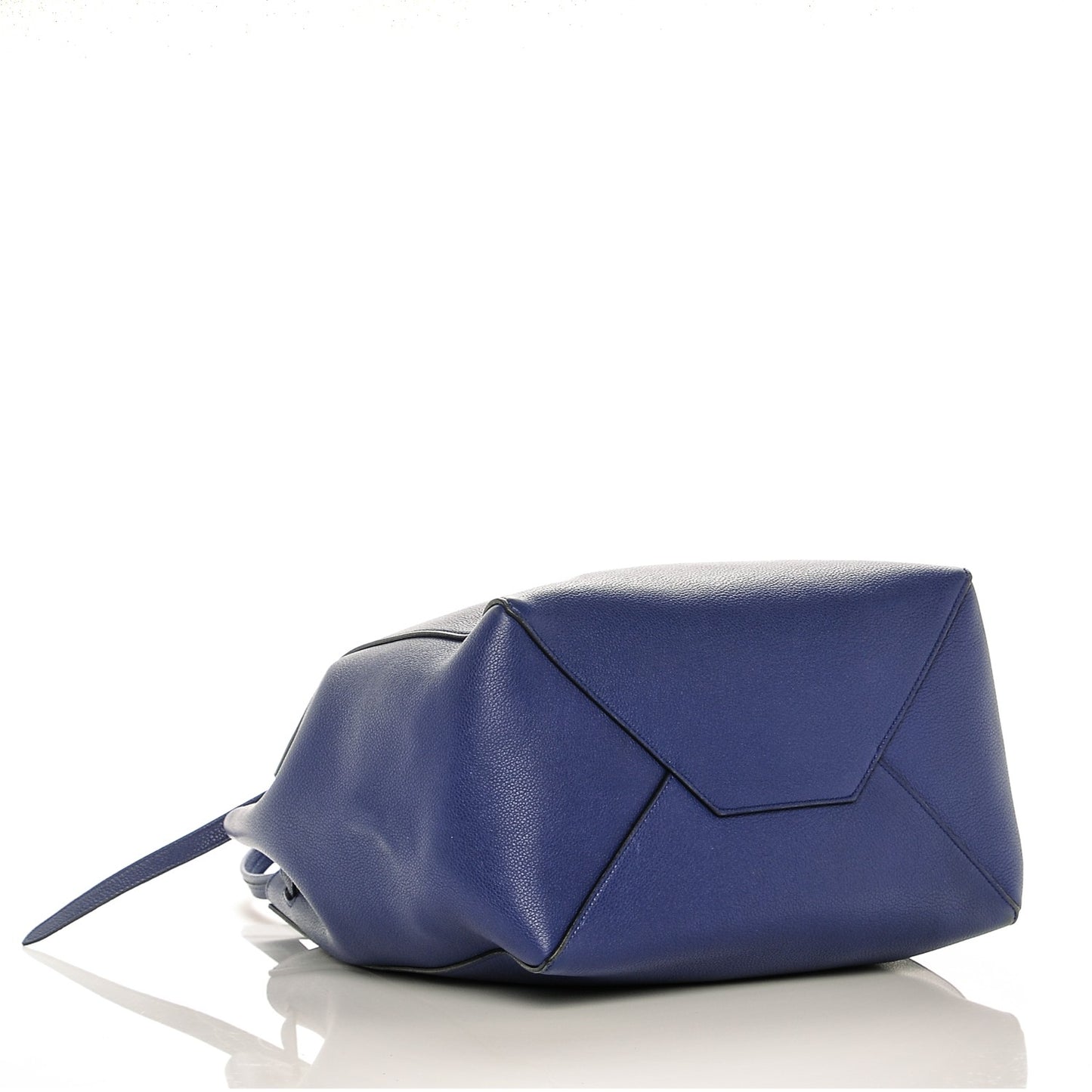 Soft Grained Calfskin Small Belt Cabas Phantom Indigo