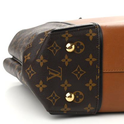 Louis Vuitton Monogram Cuir Orfevre Tote W PM Noisette 7 of 15