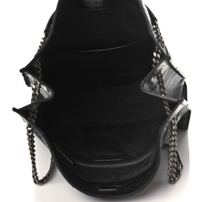 Saint Laurent Crinkled Calfskin Matelasse Monogram Niki Shoulder Bag Black 5 of 8