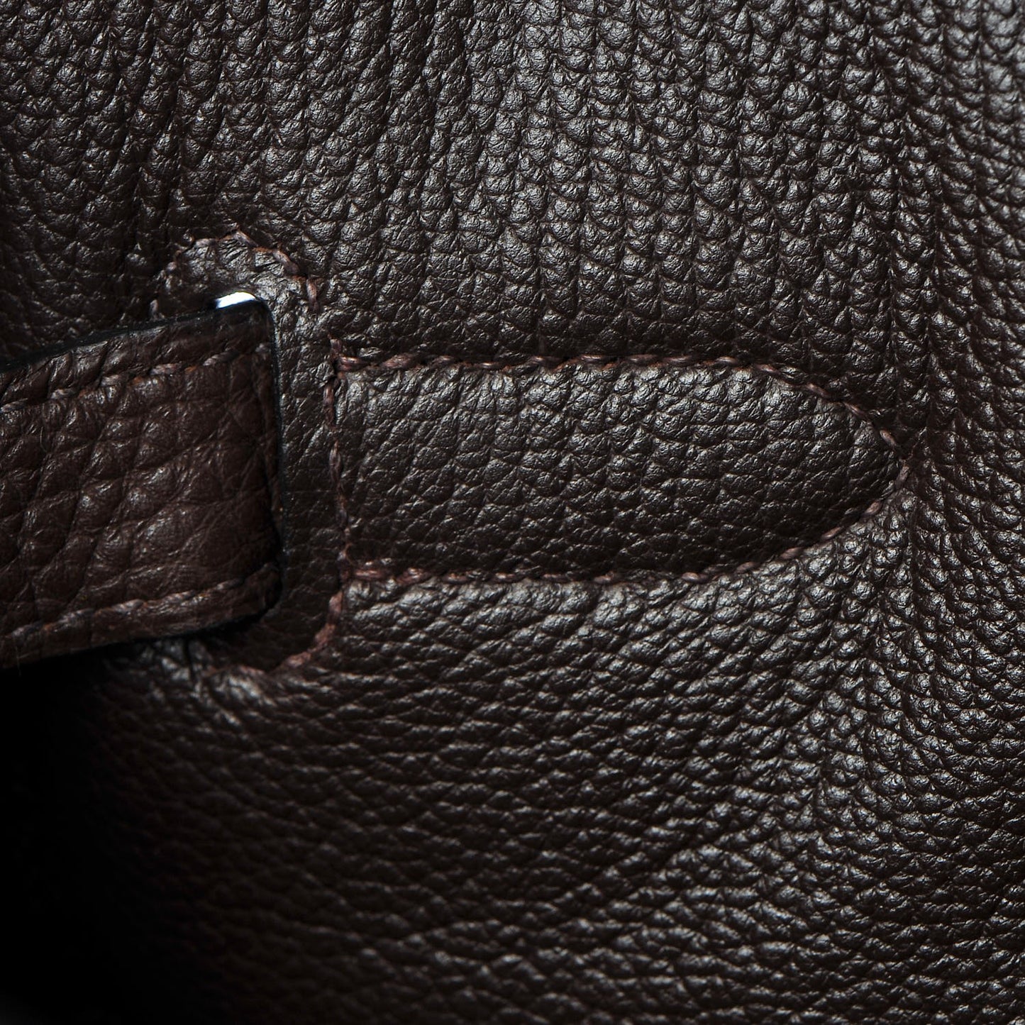 Togo Birkin 40 Chocolate