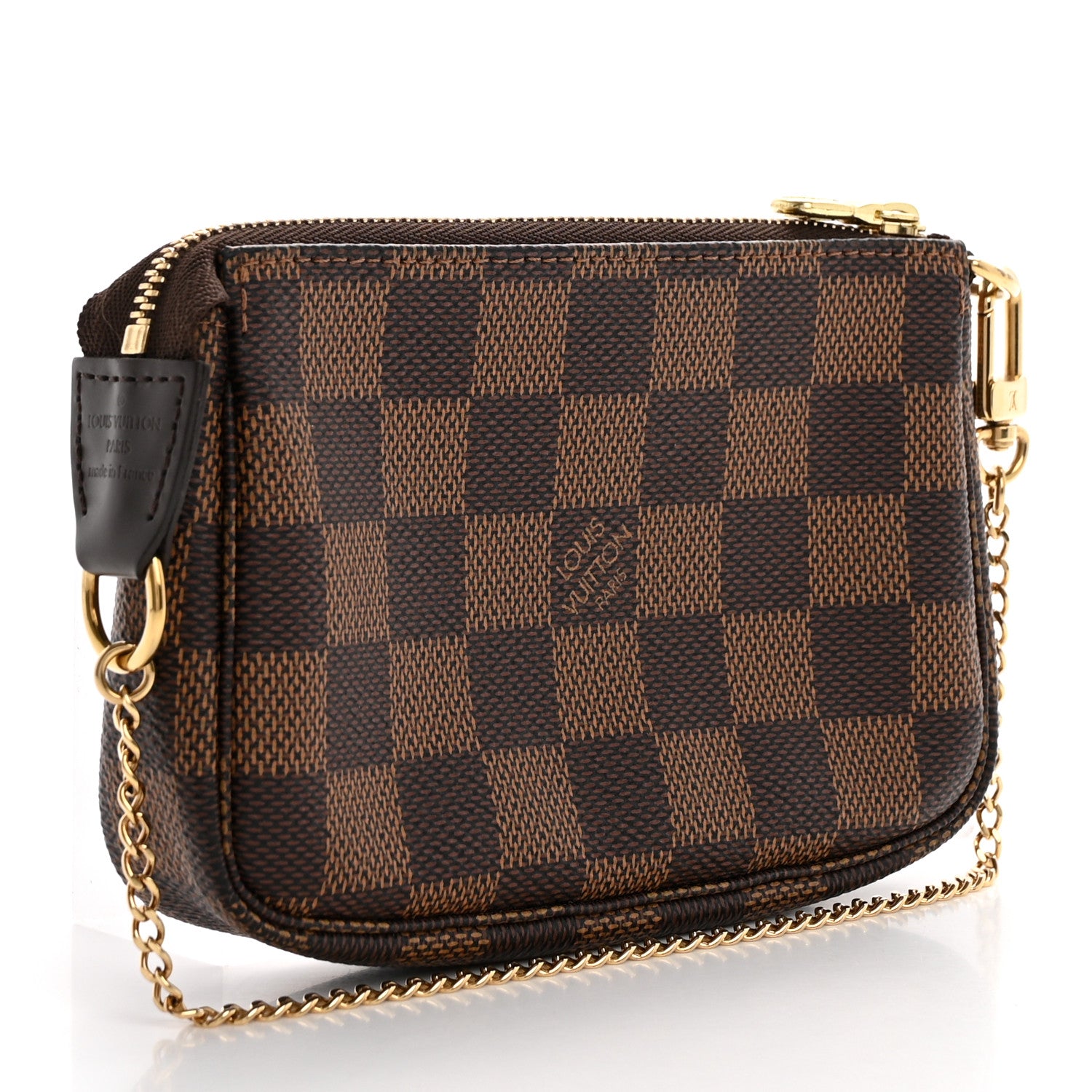 Louis Vuitton Damier Ebene Mini Pochette Accessories 3 of 8