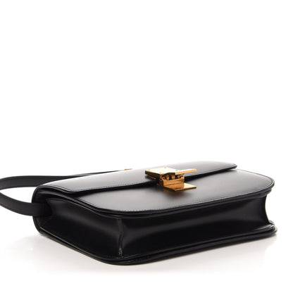 Celine Box Calfskin Medium Classic Box Flap Black 4 of 13