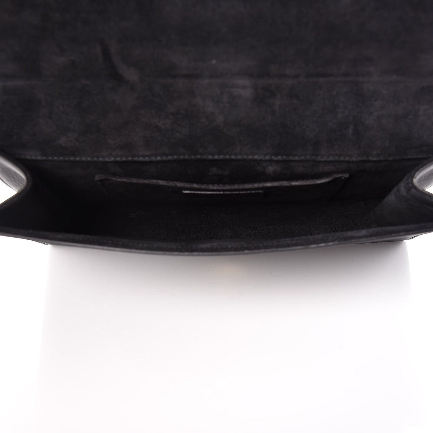 Calfskin Classic Y Ligne Clutch Black