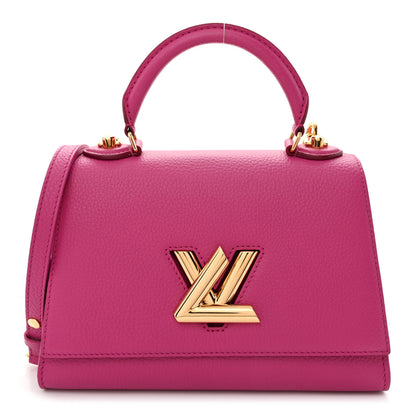 Louis Vuitton Taurillon Twist One Handle PM Orchid 3 of 11