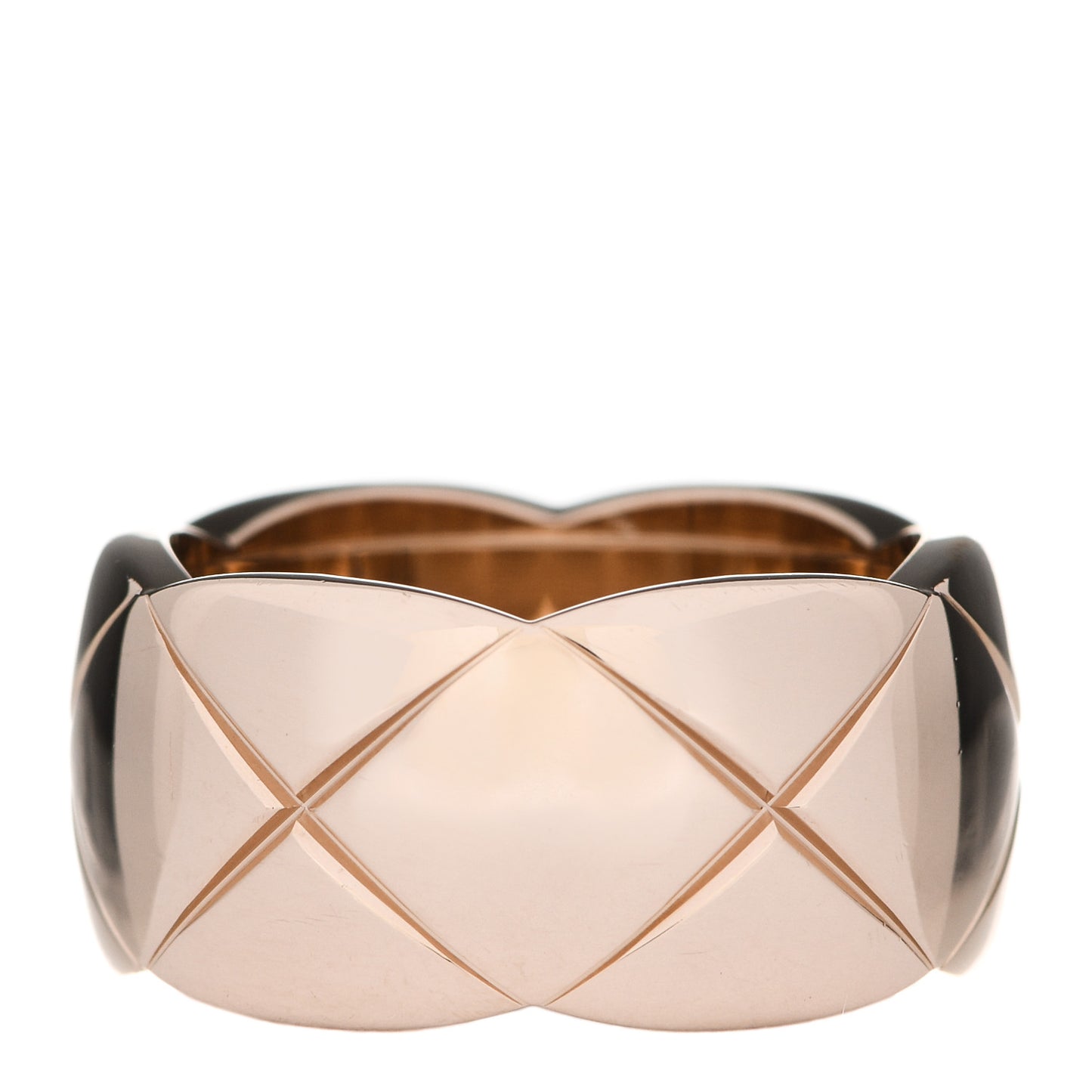 18K Beige Gold Large Coco Crush Ring 59 8.75