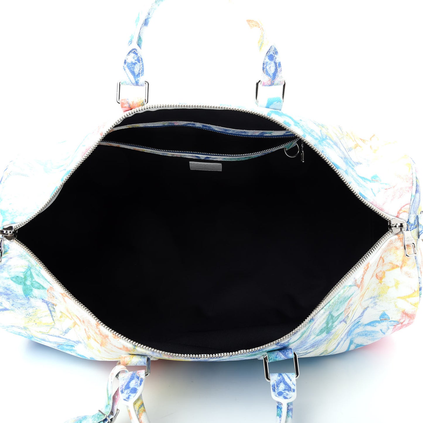 Monogram Pastel Colors Keepall Bandouliere 50 Multicolor