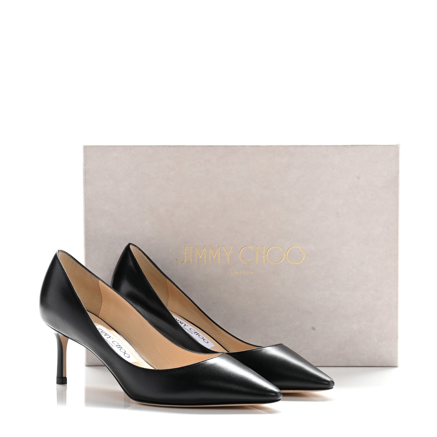 Jimmy Choo Kid Pointy Toe Romy 60 Pumps 36 Black 9 of 9