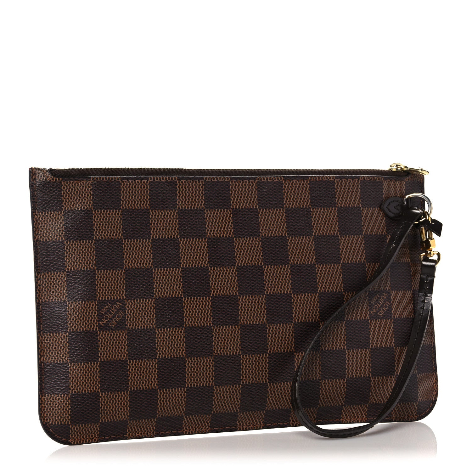 Louis Vuitton Damier Ebene Neverfull MM GM Pochette 3 of 13