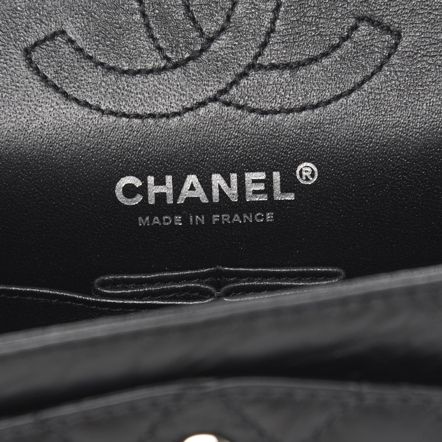 Aged Calfskin Lucky Charms 2.55 Reissue 224 Flap Black