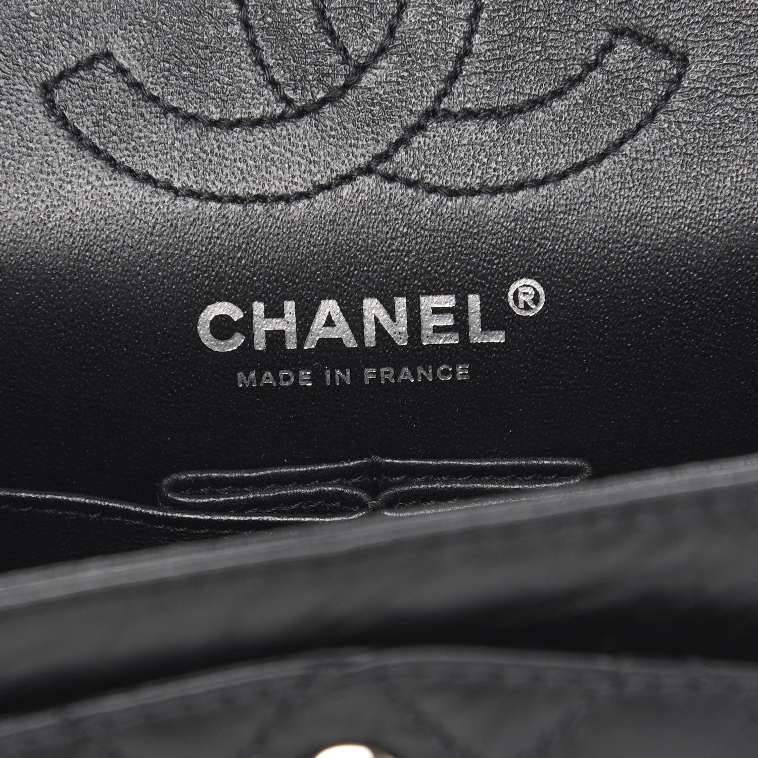 Chanel Aged Calfskin Lucky Charms 2.55 Reissue 224 Flap Black 6 of 11