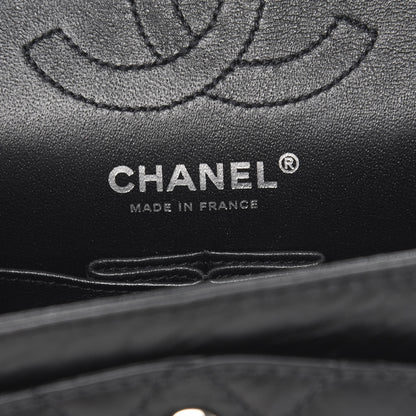 Chanel Aged Calfskin Lucky Charms 2.55 Reissue 224 Flap Black 6 of 11
