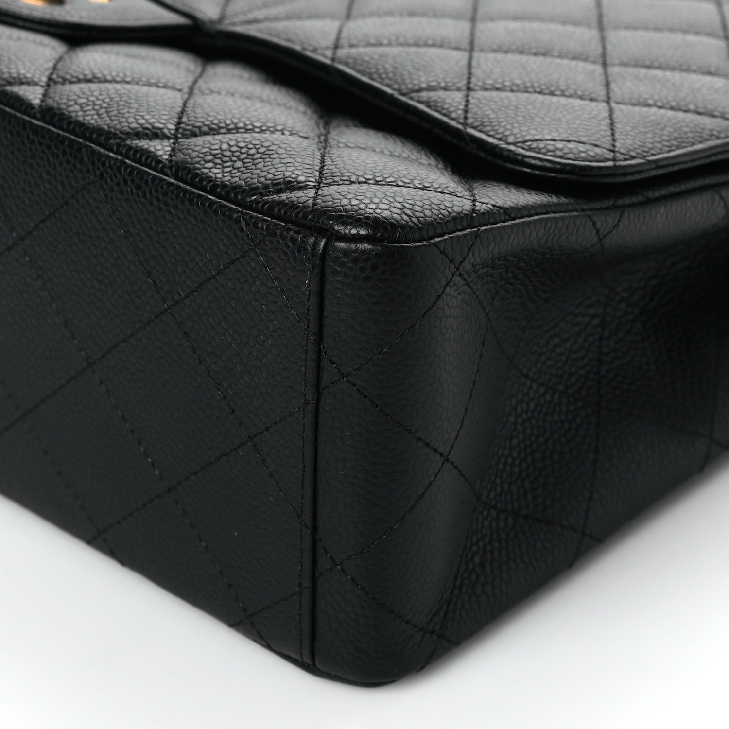 Chanel Caviar Quilted Maxi Single Flap Black 10 of 10