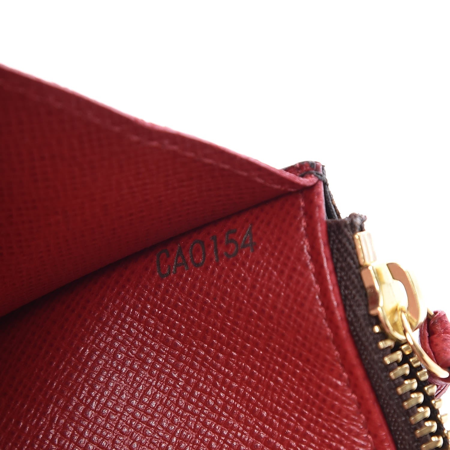 Louis Vuitton Monogram Emilie Wallet Red 7 of 7