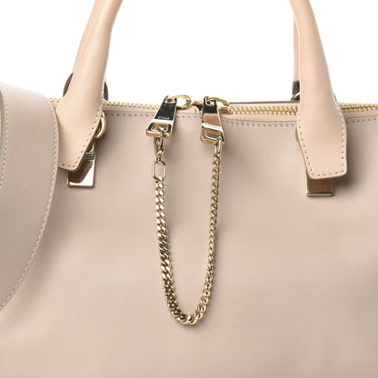 Chloe Smooth Calfskin Medium Baylee Tote Cashmere Grey Rope Beige 11 of 11