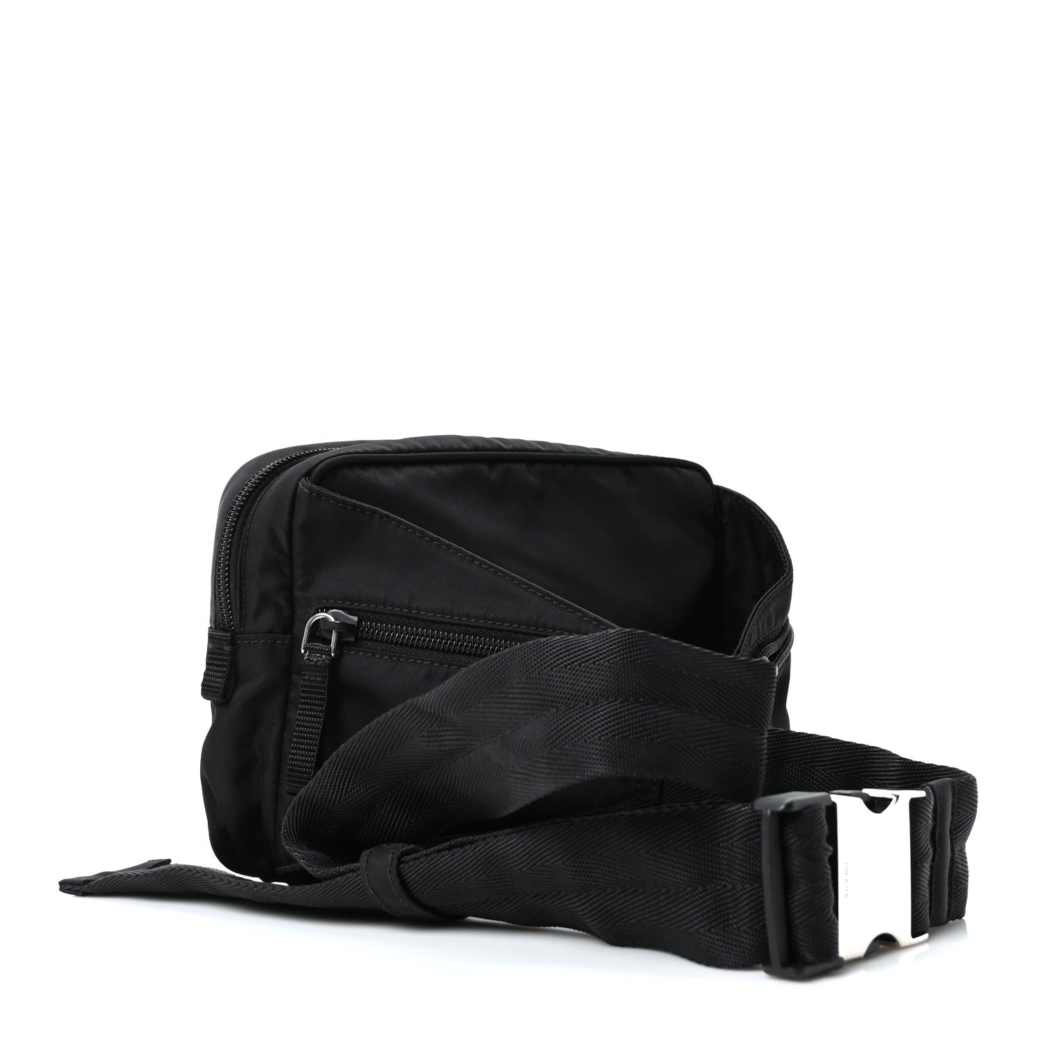 Prada Tessuto Nylon Montagna Belt Bag Black 2 of 10