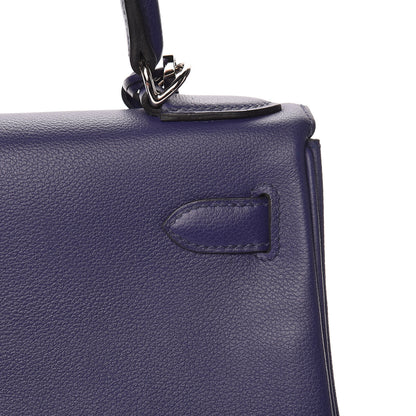 Hermes Evercolor Verso Kelly Retourne 28 Bleu Encre Bleu Zellige 11 of 41