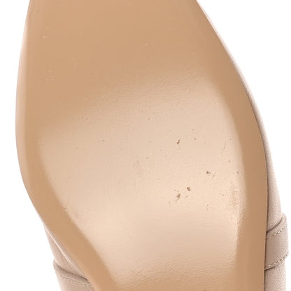 Hermes Calfskin Oz Mules 38 Blanc Gomme 10 of 12
