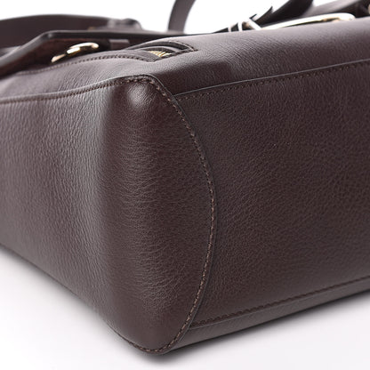 Chloe Calfskin Small Faye Day Shoulder Bag Carbon Brown 7 of 10