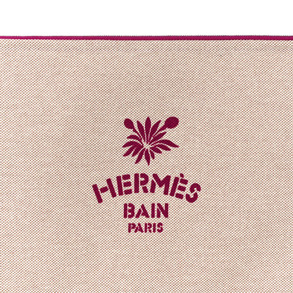 Hermes Toile Large Les Leopards Pouch Bougainvillier 7 of 10