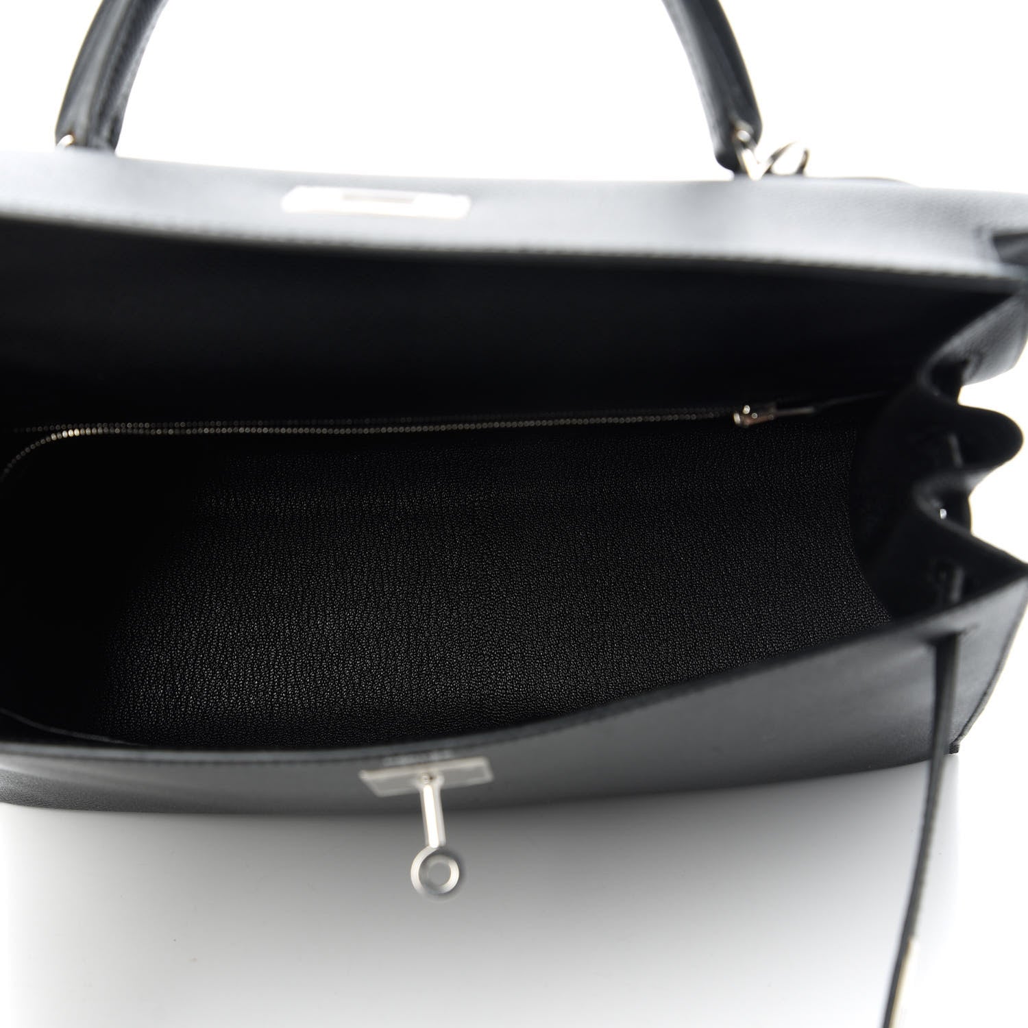 Hermes Epsom Kelly Sellier 32 Black 5 of 11