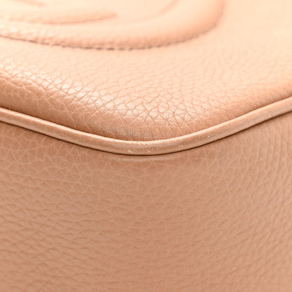 Gucci Pebbled Calfskin Small Soho Disco Bag Rose Beige 12 of 13