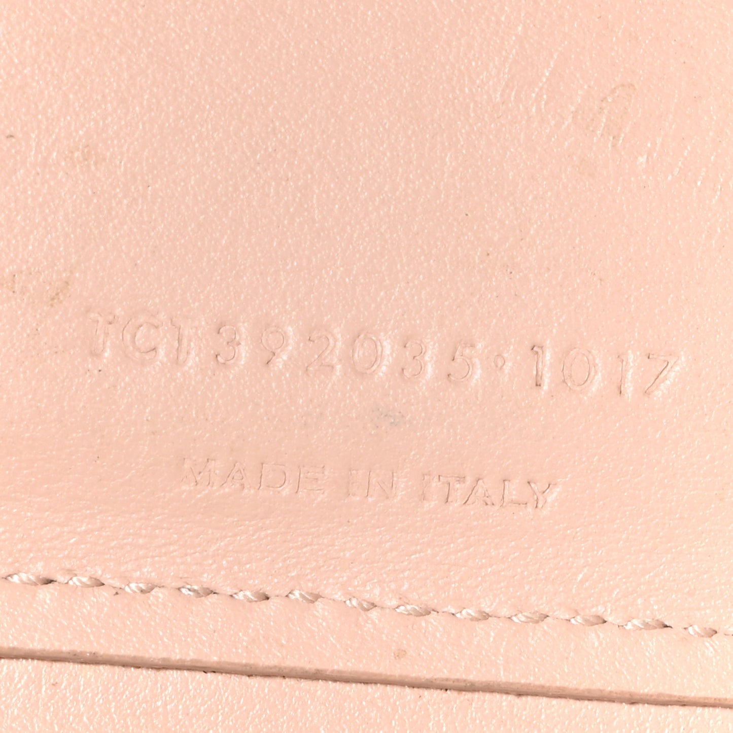 Calfskin Crocodile Embossed Nano Sac De Jour Marble Pink