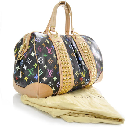 Louis Vuitton Monogram Multicolor Courtney GM Black 2 of 9