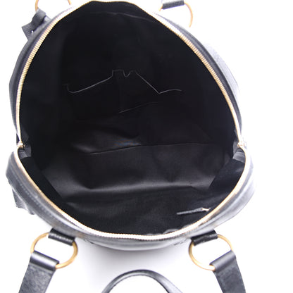 Saint Laurent Calfskin Oversized Muse Black 4 of 10