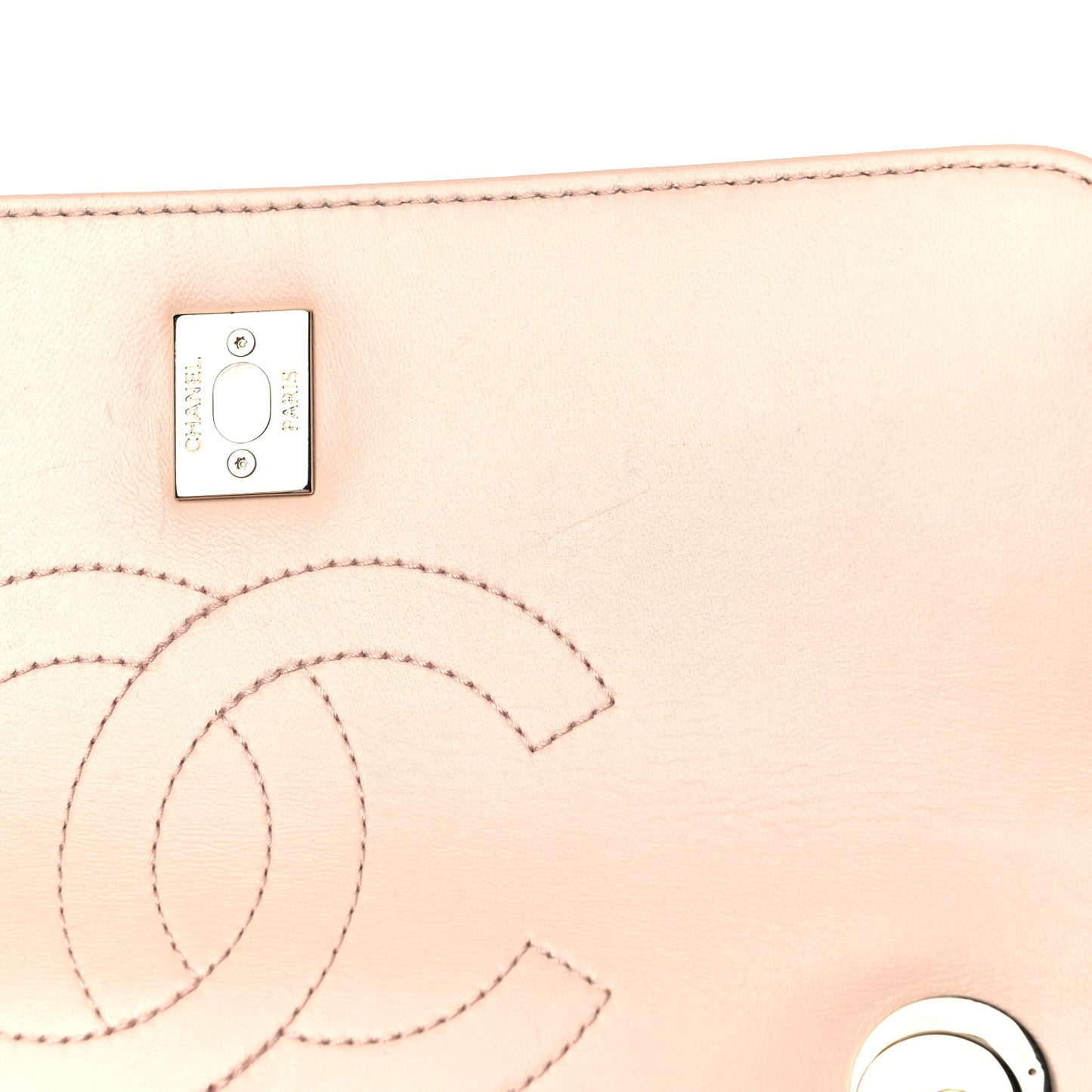 Lambskin Quilted Small Trendy CC Dual Handle Flap Bag Beige