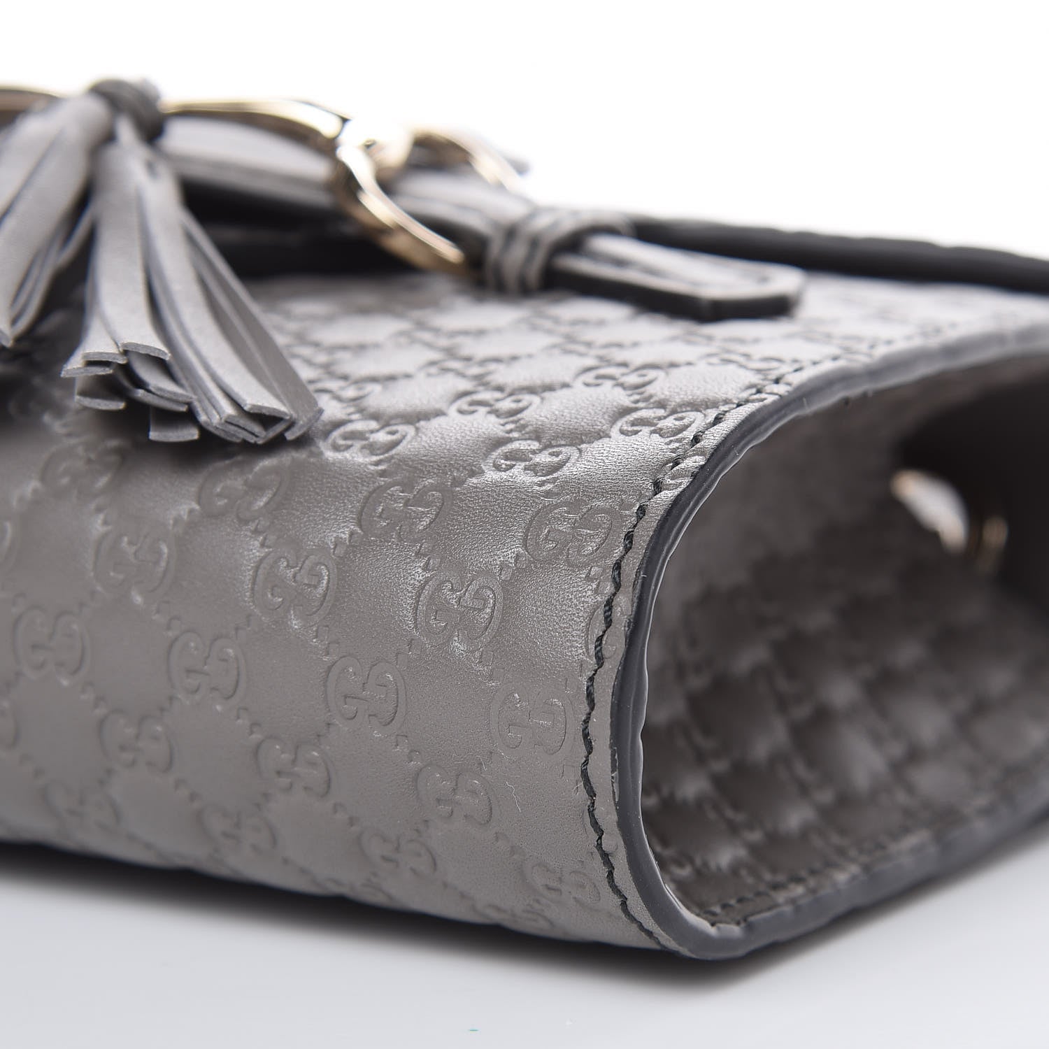 Gucci Soft Microguccissima Mini Emily Chain Shoulder Bag Loess 10 of 10