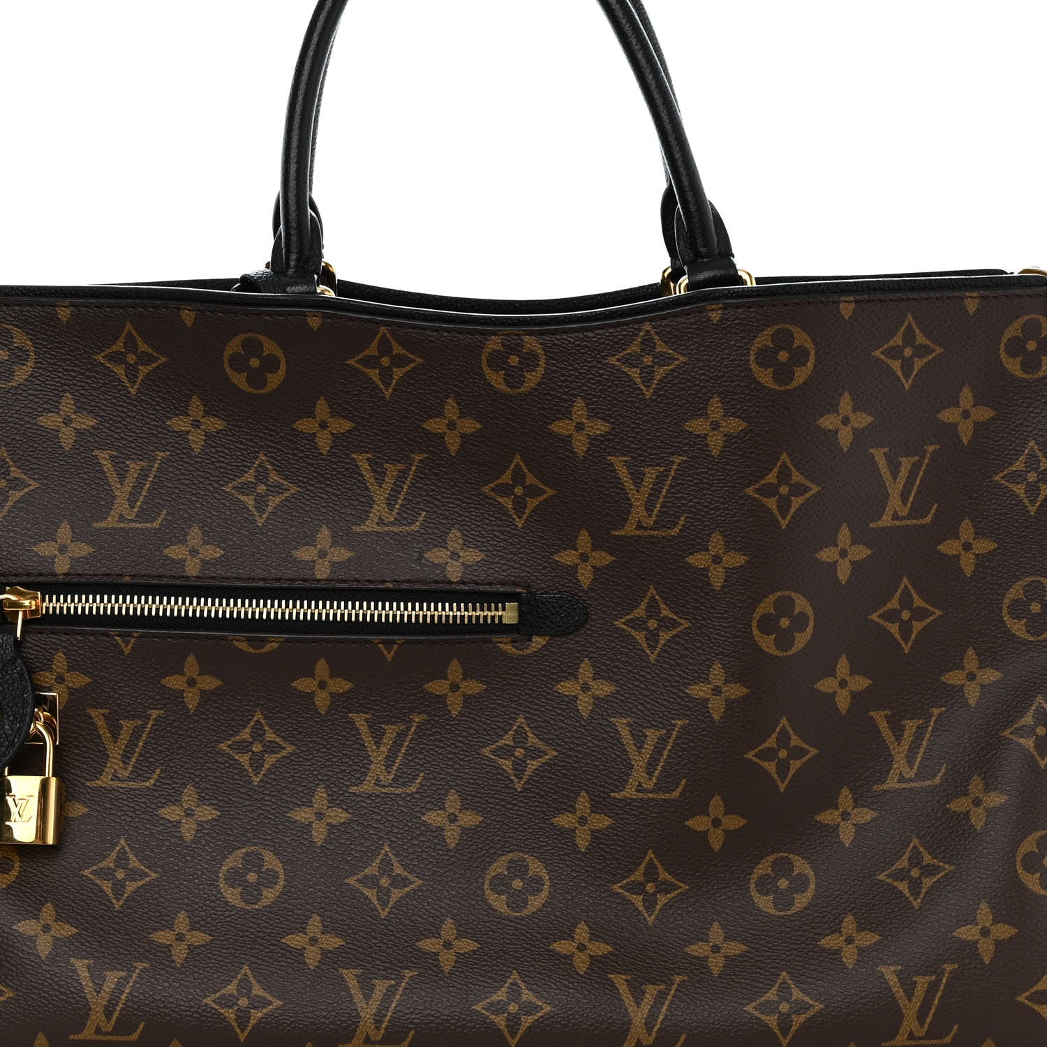 Louis Vuitton Monogram Popincourt MM Black 7 of 11