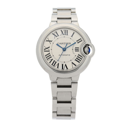Cartier Stainless Steel 33mm Ballon Bleu De Cartier Automatic Watch 1 of 4