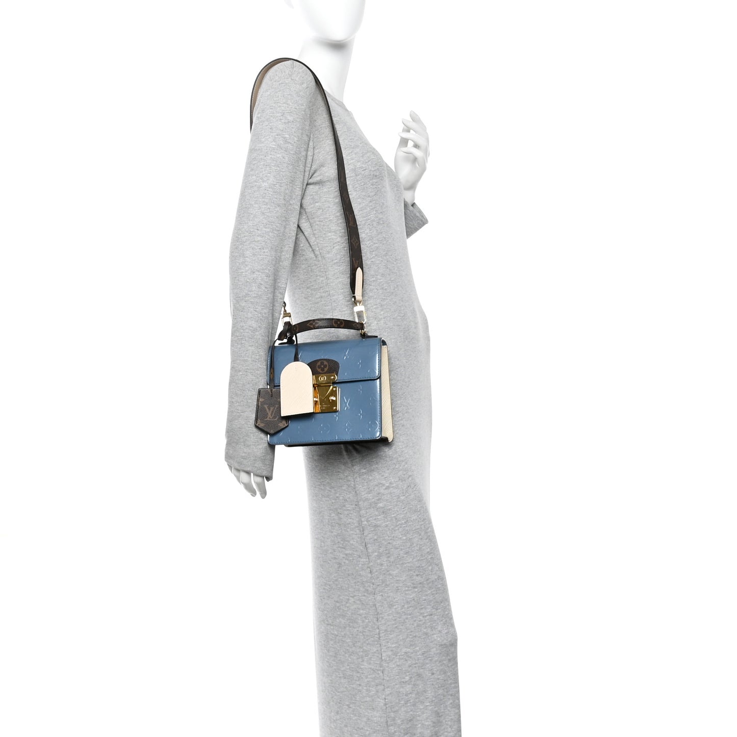 Vernis Epi Monogram Spring Street Light Blue