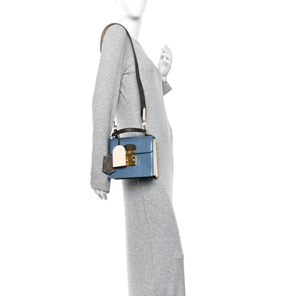 Louis Vuitton Vernis Epi Monogram Spring Street Light Blue 2 of 10
