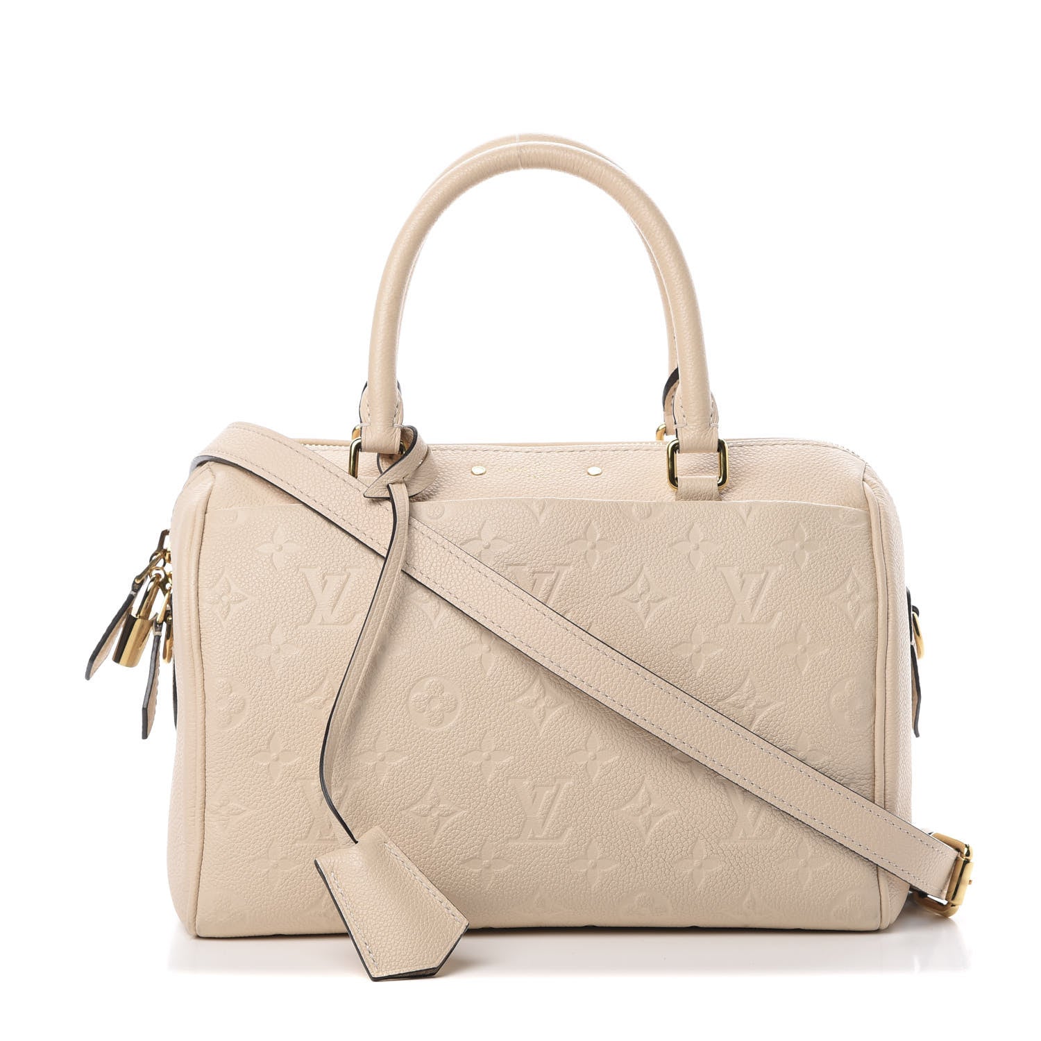 Louis Vuitton Empreinte Speedy Bandouliere 25 NM Creme 1 of 10