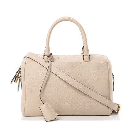 Louis Vuitton Empreinte Speedy Bandouliere 25 NM Creme 1 of 10