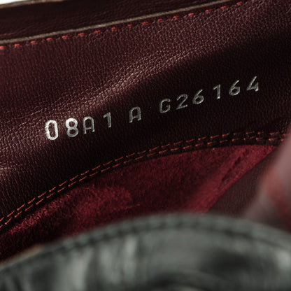 Chanel Calfskin Quilted Reissue Booties 38.5 Black 8 of 9