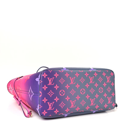 Louis Vuitton Monogram Giant Spring In The City Neverfull MM Midnight Fuchsia 5 of 10