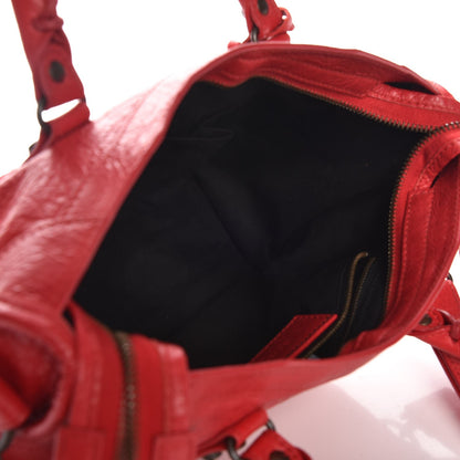 Balenciaga Agneau Classic Hardware S City Rouge Cardinal 6 of 8