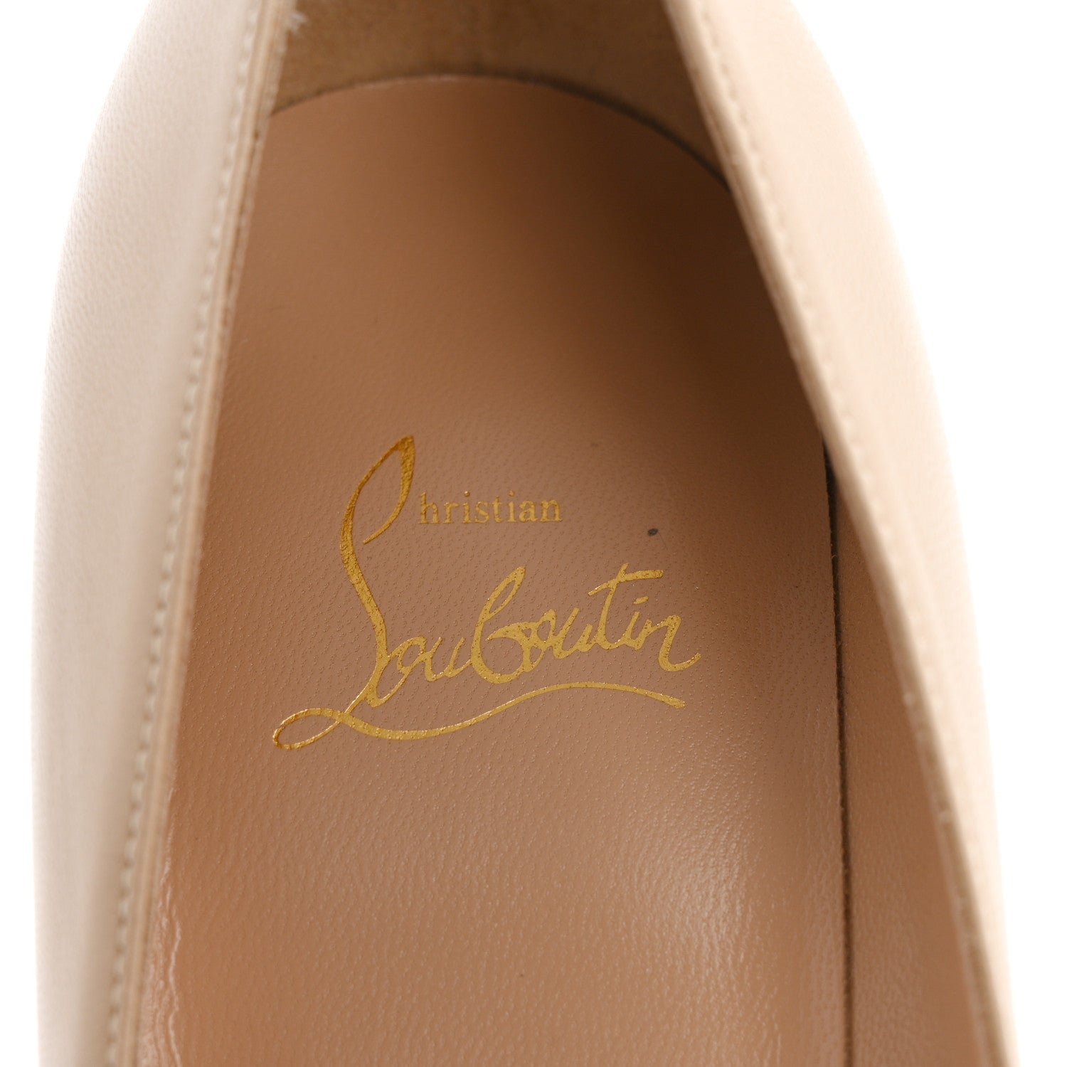 Christian Louboutin Nappa Kate 100 Pumps 41 Nude 8 of 10