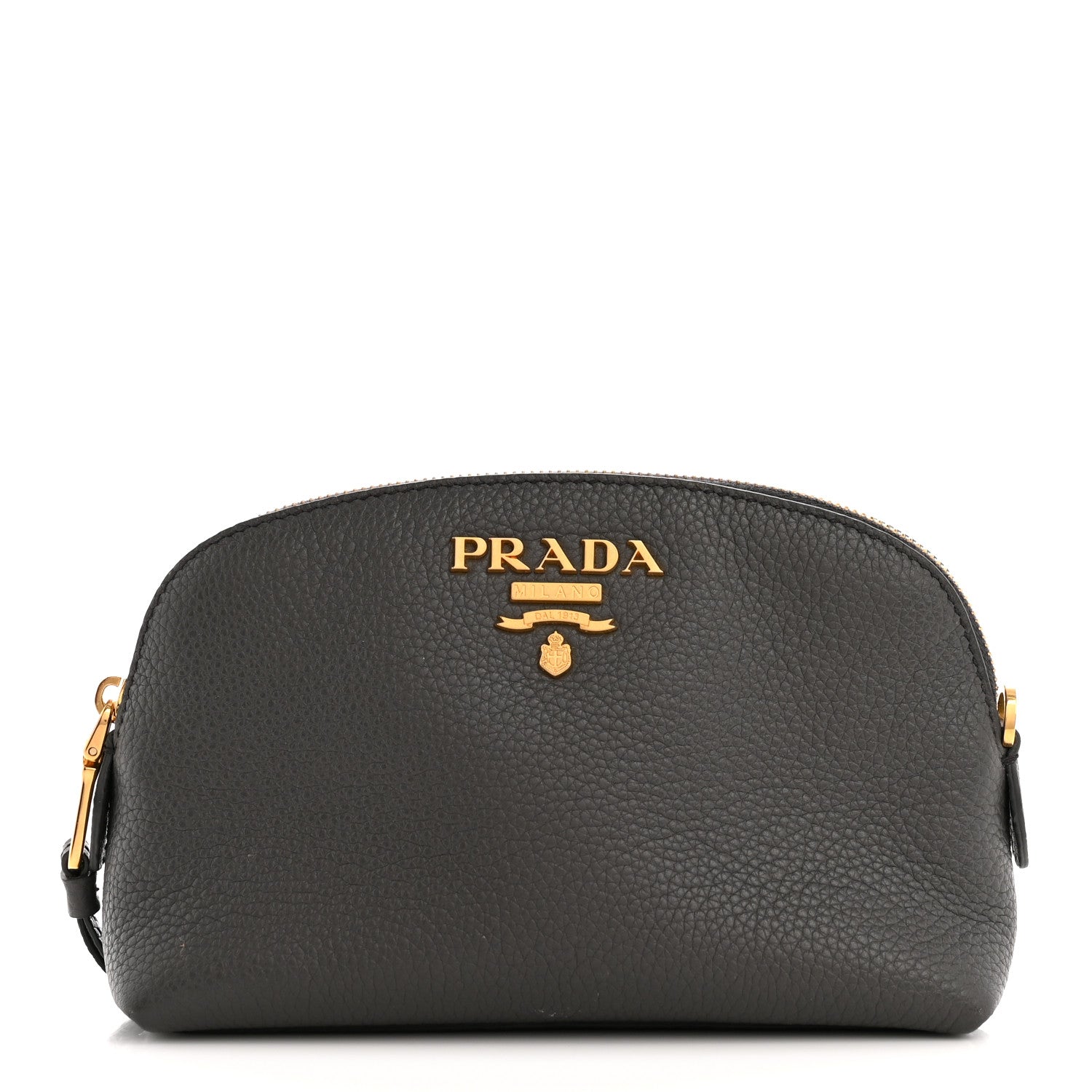 Prada Vitello Daino Cosmetic Pouch Marmo 1 of 10