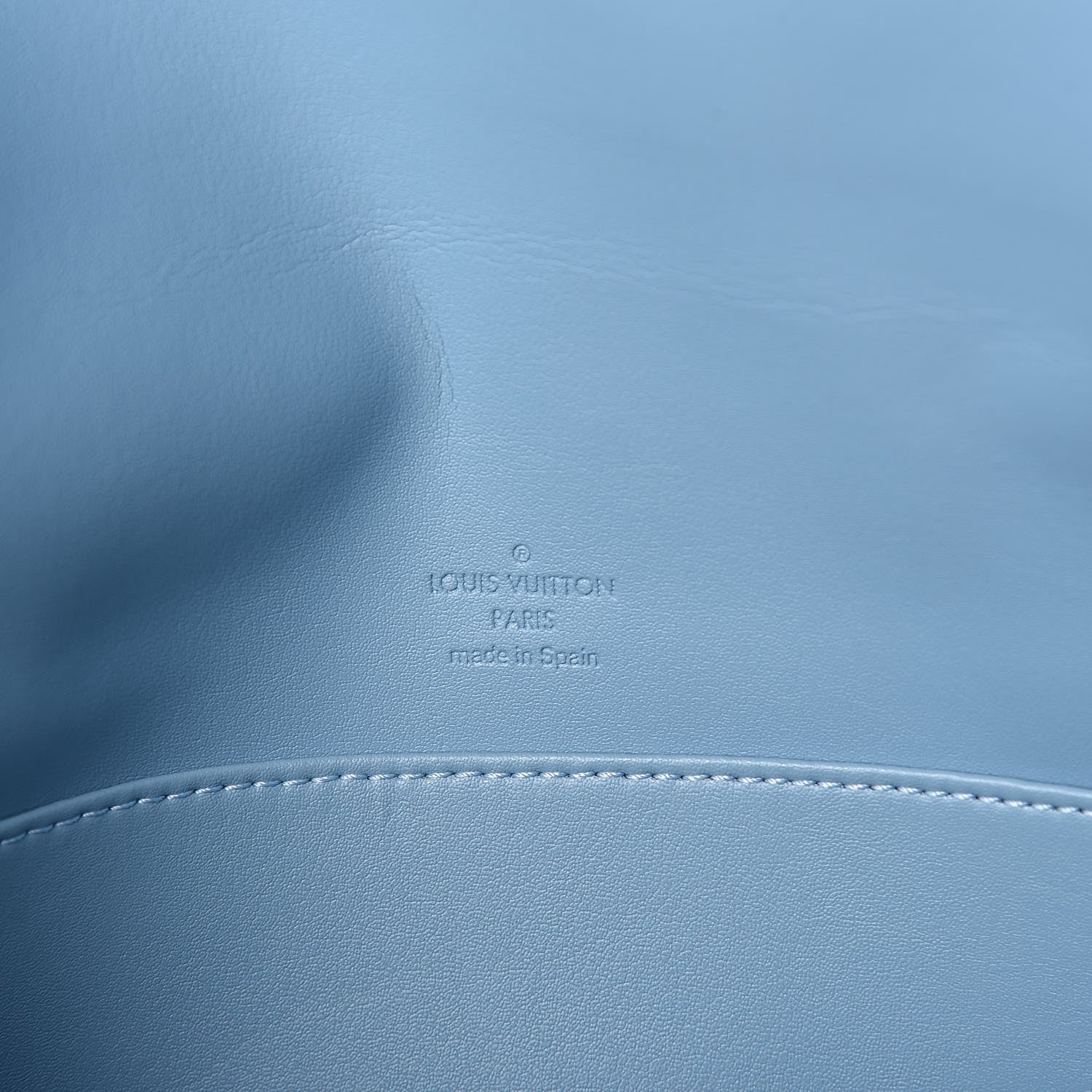 Louis Vuitton Vernis Thompson Street Blue 6 of 9