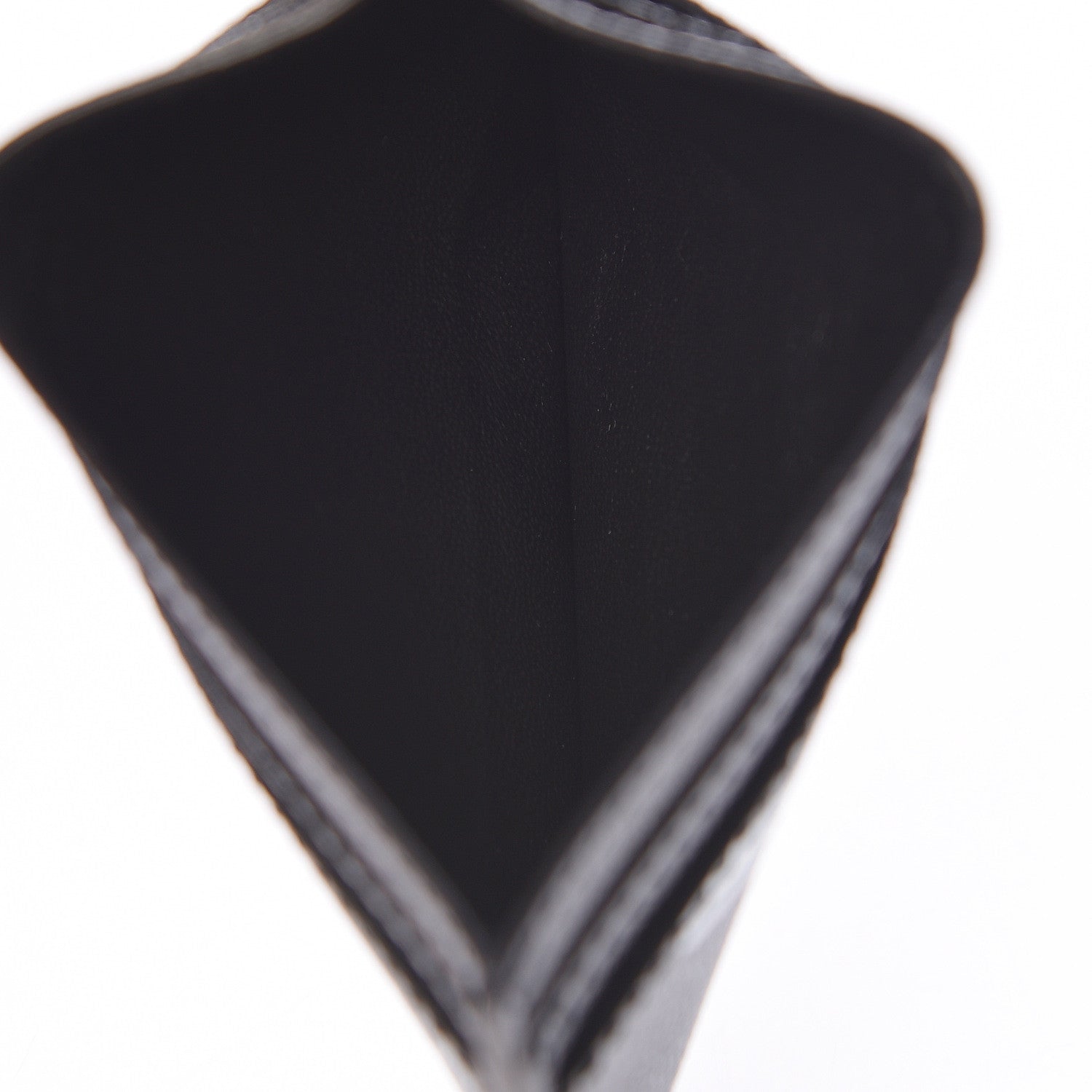 Saint Laurent Grain De Poudre Musical Notes Credit Card Case Black 5 of 8
