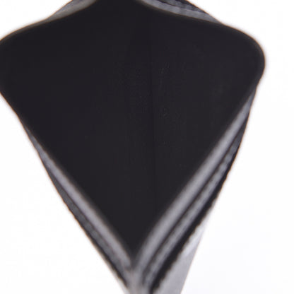 Saint Laurent Grain De Poudre Musical Notes Credit Card Case Black 5 of 8