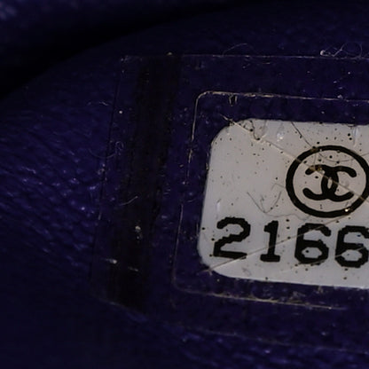 Chanel Patent Quilted Mini Rectangular Flap Purple 7 of 9