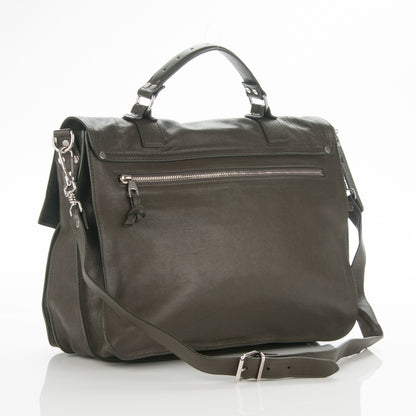 Proenza Schouler Lambskin Large PS1 Satchel Military 3 of 7
