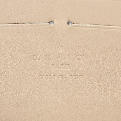 Louis Vuitton Vernis Leopard Zippy Wallet Blanc Corail 6 of 9
